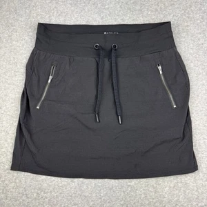 Athleta Backspin Womens Skort Skirt Size 6 Black - Picture 1 of 4