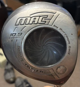 Burrows Golf Mac Powersphere Hotface Driver 10.5° Hot Face With Mac Grafalloy RH - Picture 1 of 1