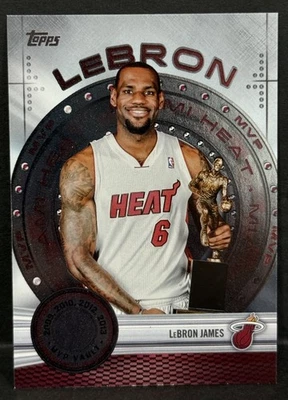 2025-26 Topps Basketball Miami Heat #MVP-8 LeBron James MVP - Image 1 of 4
