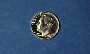 1956- ROOSEVELT  ONE DIME  #P32605 - Picture 1 of 2