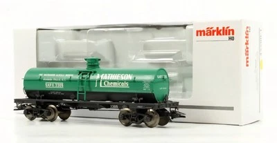 Märklin: Tank Car "Mathieson Chemicals" - No. 45580-1 - New In Box! Era III - Image 1 of 4