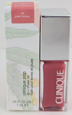 倩碧 Pop 粉色蜂蜜唇部 + 脊椎油 7 毫升/0.24 液量盎司 全尺寸全新带盒 — 第 1/3 张图片