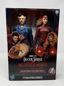 Marvel Dr Strange/Scarlet Witch Action Figures 2PK Set 2022. Titan Hero Series. - Picture 1 of 5