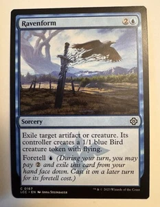 Ravenform NM MTG The Lost Caverns of Ixalan LCI LCC Magic - Picture 1 of 1