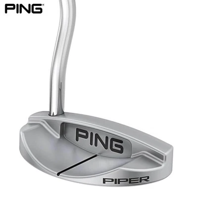Ping Vault 2.0 Piper C Putter RH 33ich Platinum Finish Stahl HeadCover Neu - Bild 1 von 4