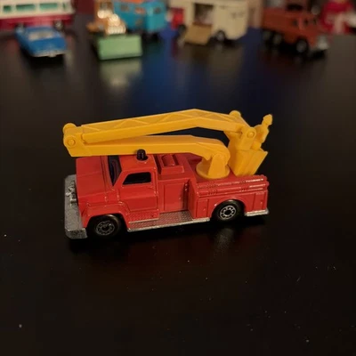 Camión de bomberos Matchbox Superfast Vintage Lesney Snorkel muy bonito Foto 1 de 4