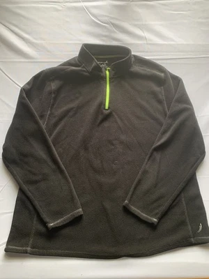 Exertek Mens Black 1/4 zip long sleeve pullover Size XL - Image 1 of 4