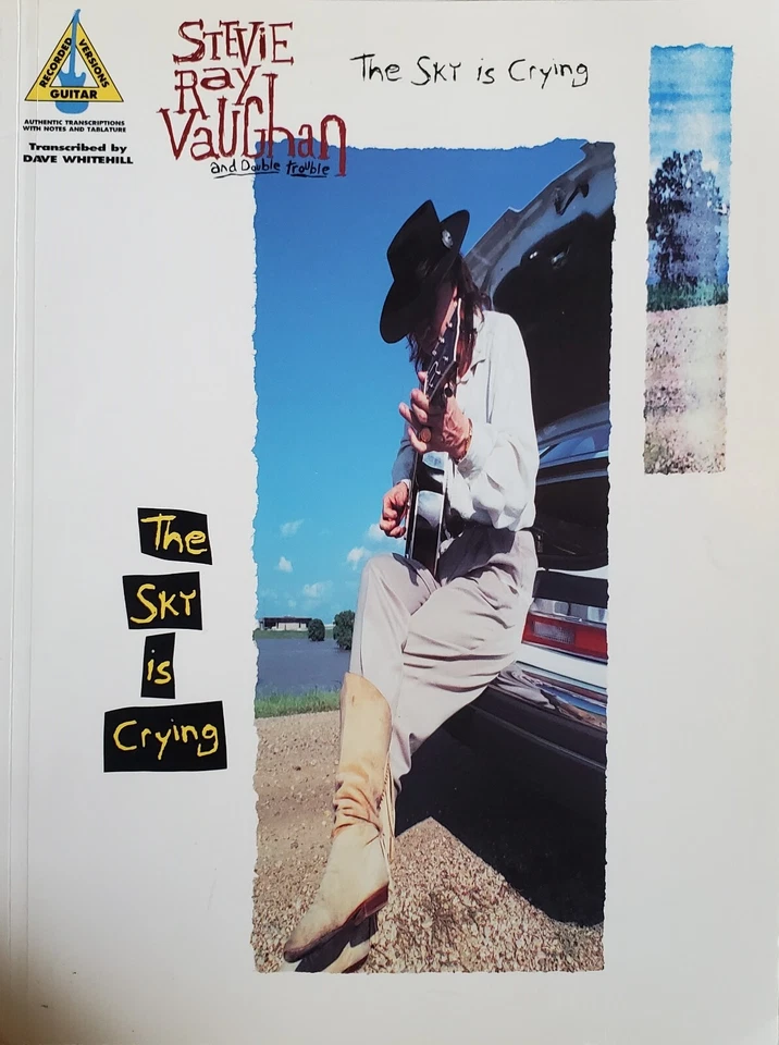 Stevie Ray Vaughan The Sky Is Crying Guitar Tab Sheet Music Book g1 - Image 1 of 4