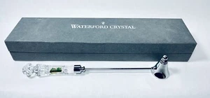 Vintage Waterford Crystal Candle Snuffer Ball Finial 11 1/2 Ireland Box - Picture 1 of 11