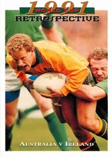 ✺New✺ 1995 WALLABIES Rugby Union Card MICHAEL LYNAGH World Cup