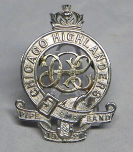 Rare Vintage 1920s Chicago Highlanders Pipe Band Pin EXC! - Picture 1 of 5