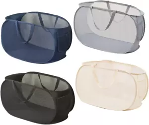 4 Collapsible Laundry Baskets, Foldable Laundry Hamper for Dirty Clothes - Picture 1 of 12