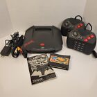 Atari Jaguar Console w 2 Controllers / Game / AV Cable / Tested