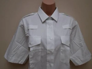 WPC Policía Mujeres Oficial Manga Corta Camisa Blanca Blusa HMRC Seguridad 44" Busto - Imagen 1 de 1
