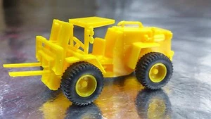 * Dreizack 90094 Gabelstapler LKW gelb 1:87 HO Maßstab - Bild 1 von 3