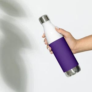 Stainless Steel Water Bottle Purple - Picture 1 of 2