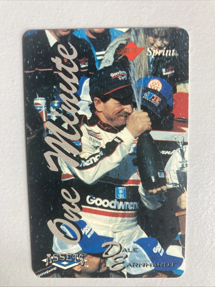 Dale Earnhardt Assets ScoreBoard Phone Card  - Image 1 of 2