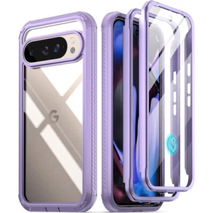 Funda Poética Pantalla Incorporada Resistente Púrpura Para Google Pixel 9 Pro XL 5G - Imagen 1 de 6