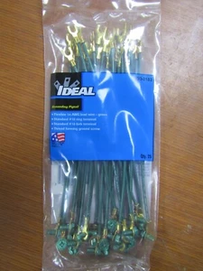 ▥NUEVO IDEAL 8" 14 AWG ALAMBRE TRENZADO PUESTA A TIERRA PIGTAIL 30-3183 - Imagen 1 de 6
