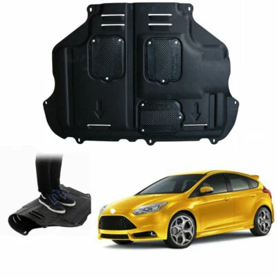 For Ford Focus 2012-2018 Black Front Engine Splash Shield Under Cover 1pcs - Image 1 of 4