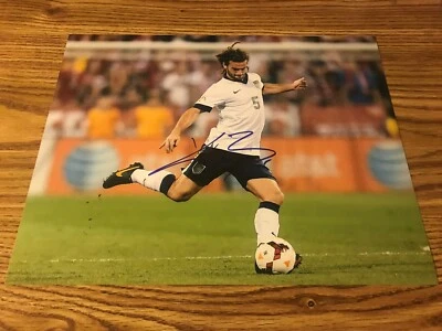 凯尔·贝克曼亲笔签名 11 x 14 照片真实盐湖 USMNT — 第 1/2 张图片