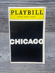 CHICAGO, PLAYBILL, DECEMBER 1996, RICHARD RODGERS THEATRE - Picture 1 of 7