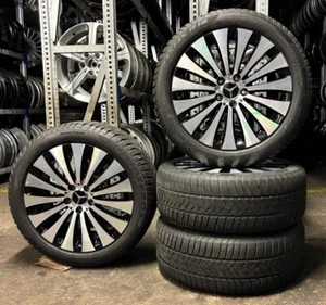 4 Orig Mercedes-Benz Winterräder 245/45 R18 100V E-Klasse W213 C213 C238 A21340 - Picture 1 of 8