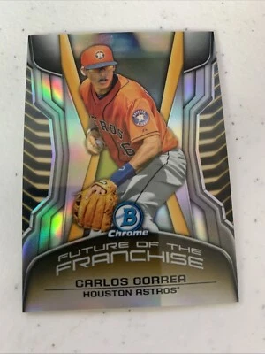 2014 Bowman Draft - Future of the Franchise Mini Chrome #FF-CC Carlos Correa... - Image 1 of 2