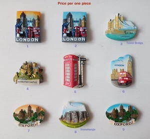 Imán de recuerdo Inglaterra Landmark colección regalo para refrigerador - Imagen 1 de 15