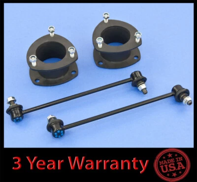 Kit de nivelación delantera de acero de 2" con eslabón de barra estabilizadora para Honda Ridgeline 2006-2014 Foto 1 de 2