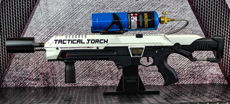 "Boring White" Tactical Torch™ Not a Flamethrower Premium Upgrade - Image 1 of 4