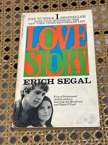 Love Story by Erich Segal - 1970 paperback second printing - Picture 1 of 10