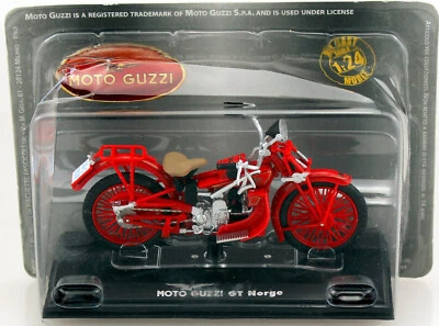 Moto Guzzi GT Norge rot Blister Starline 1:24 Motorrad- Modell  - Bild 1 von 2