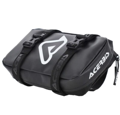 BORSA PARAFANGO ANTERIORE MOTO ACERBIS TOOLS BAG LOGO NERO FRONT FENDER ENDURO - Imagen 1 de 4