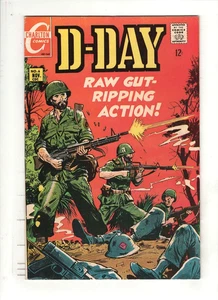 D DAY #6 VF+, Carlos Cassala cover & art, "Grim Reaper Of Zone Z", Charlton 1968 - Picture 1 of 2
