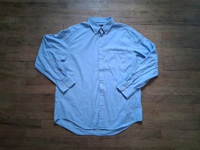 Camisa Charles Tyrwhitt Street London Botón Manga Larga Azul Para Hombre Grande Clásica Foto 1 de 4