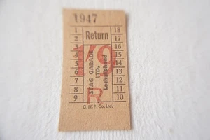 Stag Garage Ltd Lochgilphead Independent Bus Tram Ticket - Picture 1 of 2