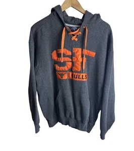 Vintage San Francisco Bulls Men’s Hockey ECHL Hoodie Sweatshirt Size XL - Picture 1 of 4