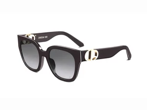 Dior 30 Montaigne S10F Sonnenbrille schwarzes Gestell/graue Gläser mit Farbverlauf 54 x 20 x 130 - Bild 1 von 3