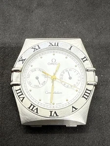 OMEGA Constellation Stainless Steel Quartz Mens Watch For Repair As Is Sale - Picture 1 of 8