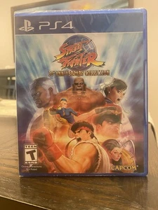 Street Fighter 30th Anniversary Collection Sony PS4 Capcom 2018 Factory Sealed - Picture 1 of 6