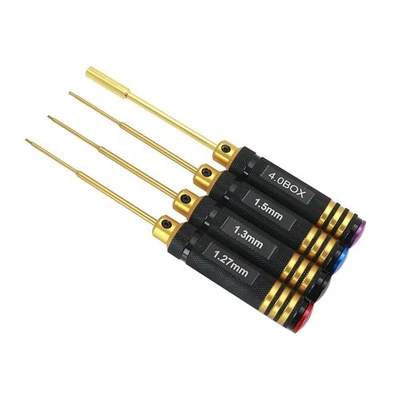 Destornillador hexagonal de 1,27/1,3/1,5 mm llave destornillador de tuerca 4,0 para herramienta axial SCX24 RC Foto 1 de 4