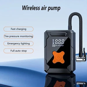 150 PSI Air Compressor Tire Inflator Air Pump Fit Car Moto Bike Tires PortableSP - Picture 1 of 8