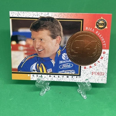 1998 Pinnacle Mint - Bill Elliott #7 Bronze - Image 1 of 2