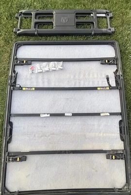 2019-2025 RAM 1500 Soft Roll-Up Truck Bed Cover With Bed Divider - Image 1 of 4