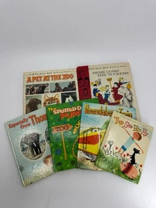 Lot of 6 Vintage Tell A Tale Children's Books Whitman Hardcover Assorted 1960s - Picture 1 of 9