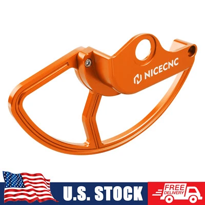 For KTM 690 Enduro R 2014-2023 NICECNC Front Brake Disc Guard Protector Aluminum - Image 1 of 4
