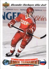 1991-92 Upper Deck French #657 Alexander Cherbayev Rookie