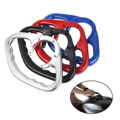 Para Suzuki GSXR 600 750 1000 Manija de pasajero Tanque de combustible de gasolina Apoyabrazos Empuñaduras Foto 1 de 4