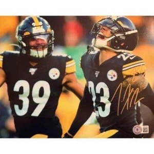 Joe Haden signiertes schreiendes Fest mit Minkah Fitzpatrick 8 x 10 Foto - Bild 1 von 1